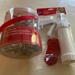 Cookie Press & Cookie Cutters